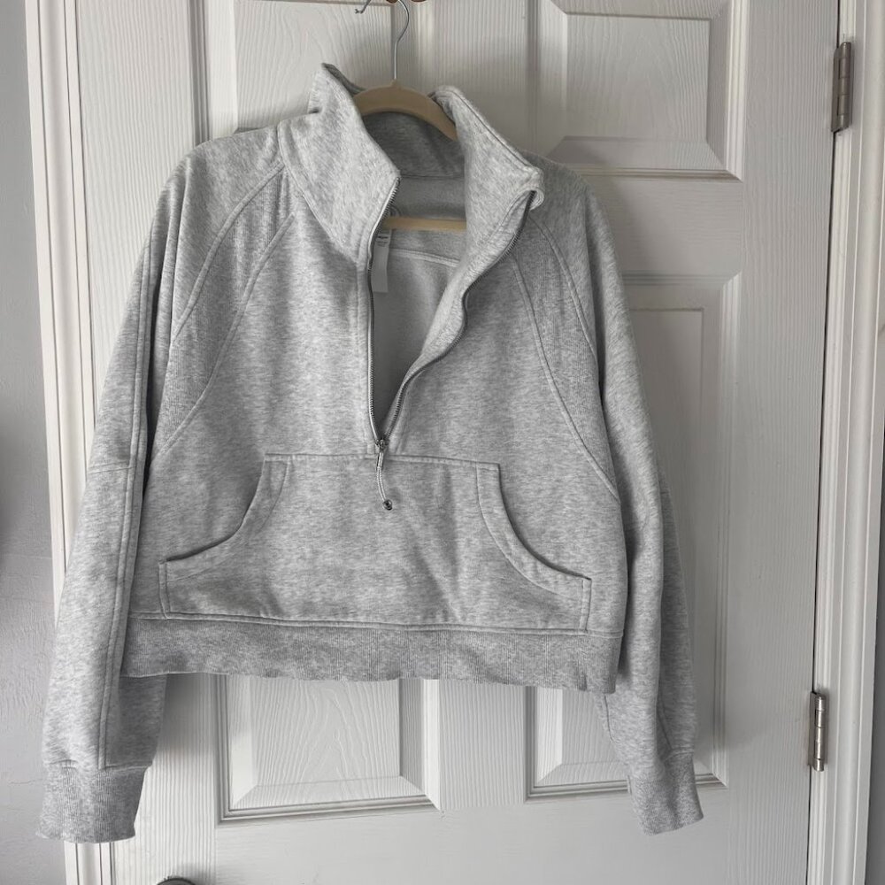 Lululemon Scuba Oversized Funnel Neck Half Zip